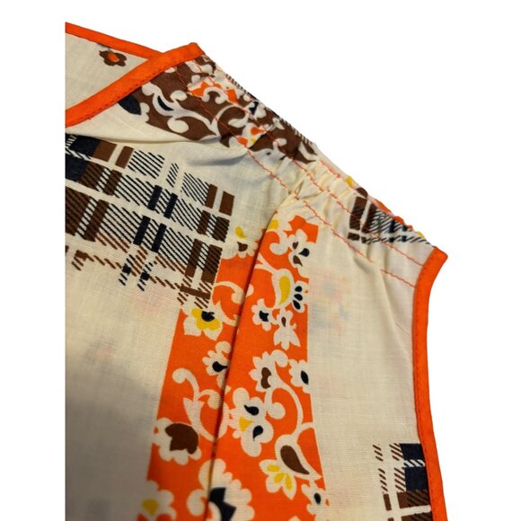 2 Vintage half Aprons and Cobbler Apron / Smock Fruit Retro - Picture 6 of 14